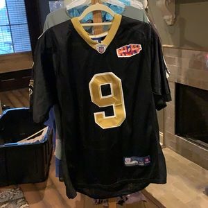 Super bowl replica Drew Brees jersey